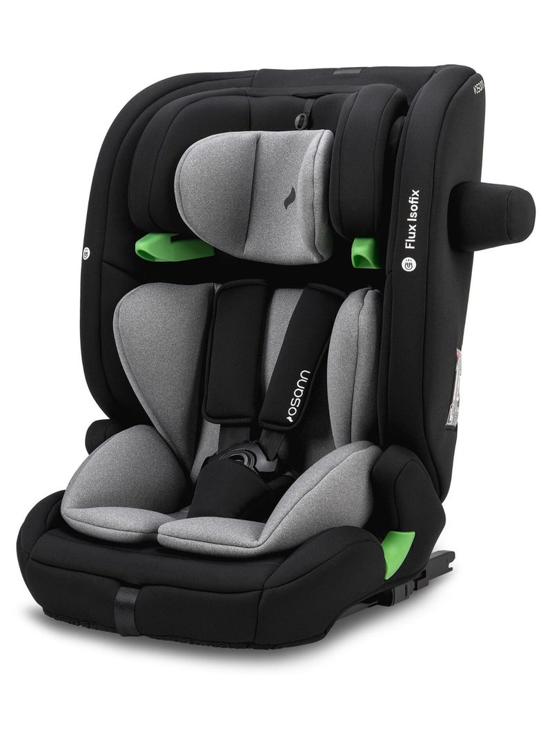 Siège auto enfant Flux Isofix i-Size 76-150 cm Gris - Kiabi