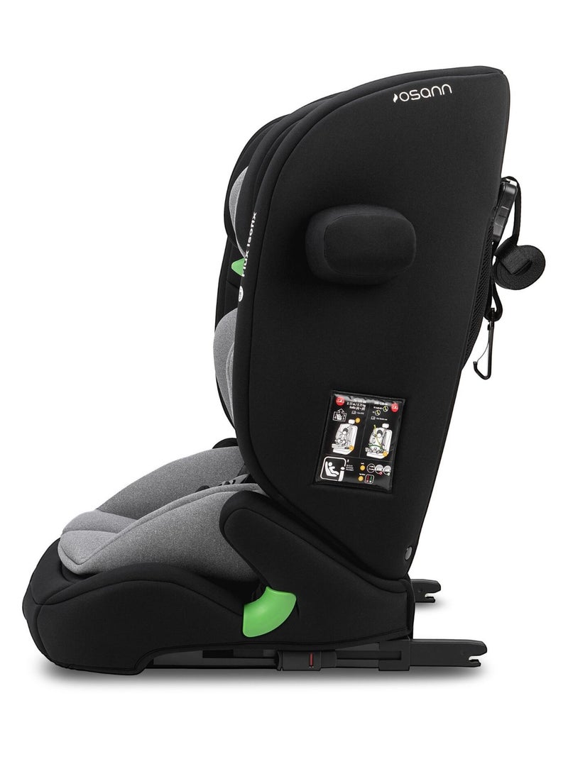 Siège auto enfant Flux Isofix i-Size 76-150 cm Gris - Kiabi