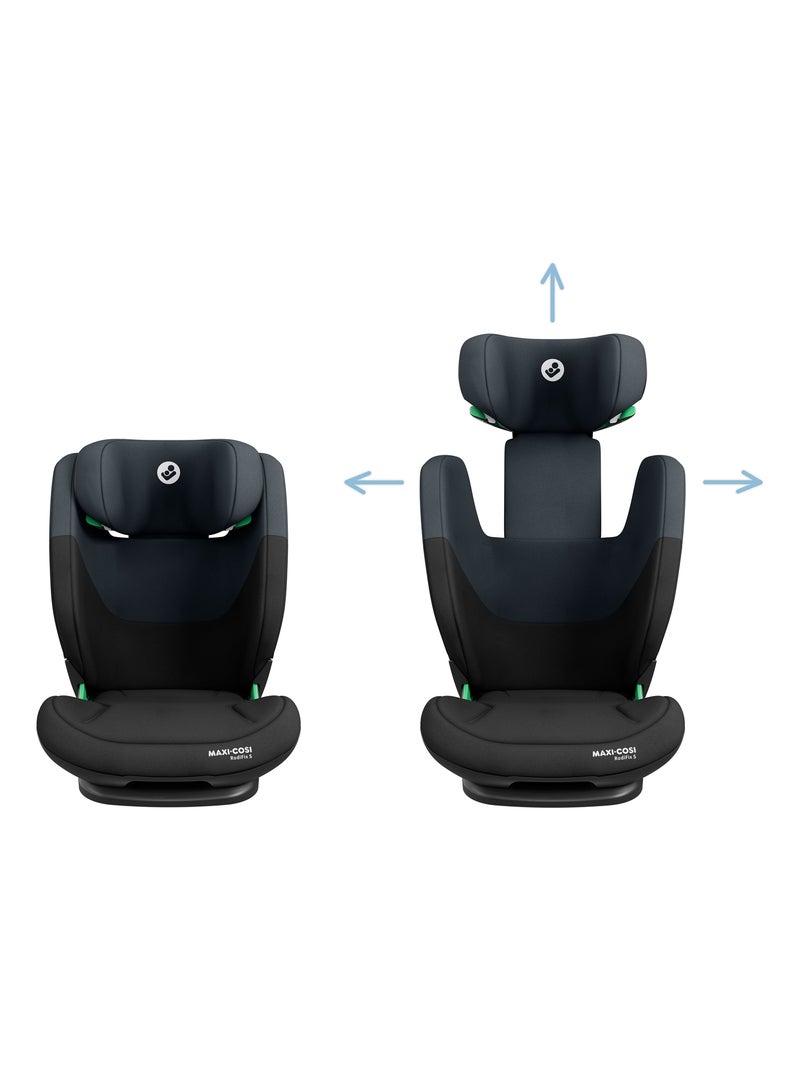 Siège auto enfant Isofix et i-Size Rodifix S Gris Noir Noir - Kiabi