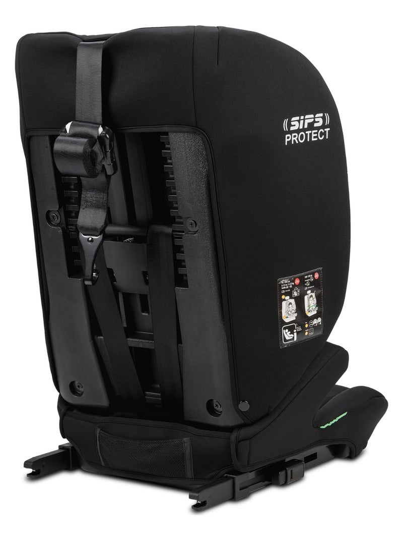 Siège auto enfant Lupo Isofix i-Size 76-150 cm Noir Noir - Kiabi