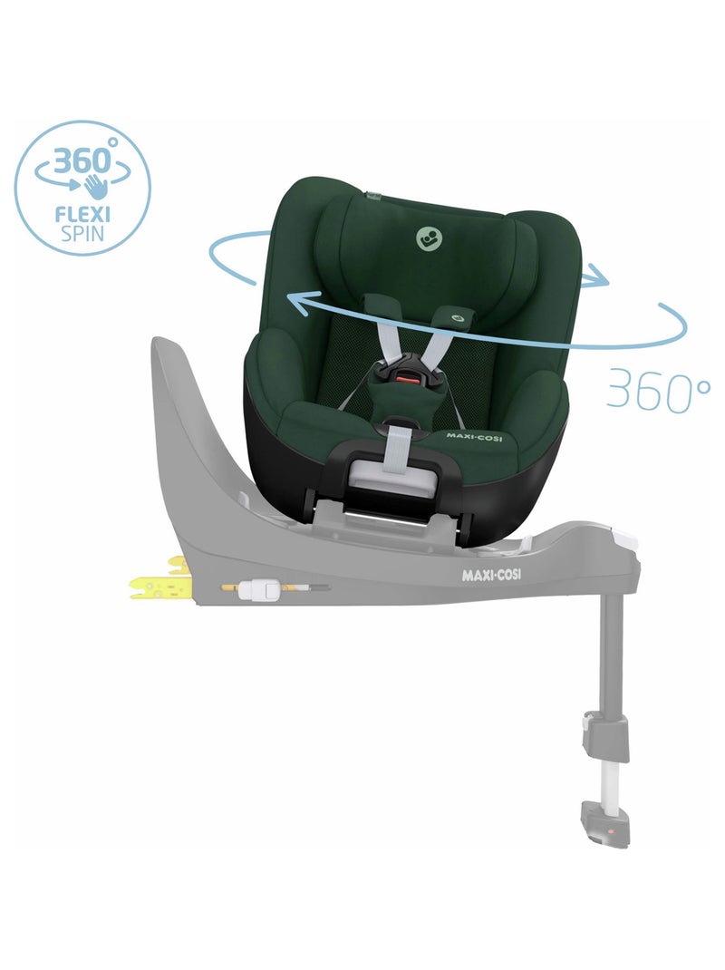 Siège auto enfant Pearl 360, i-Size, Pivotant Vert - Kiabi