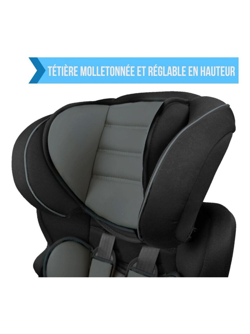 Monsieur Bébé : Rehausseur Auto - Noir - Monsieur bébé : Univers de la  puériculture Voyage - Sièges auto