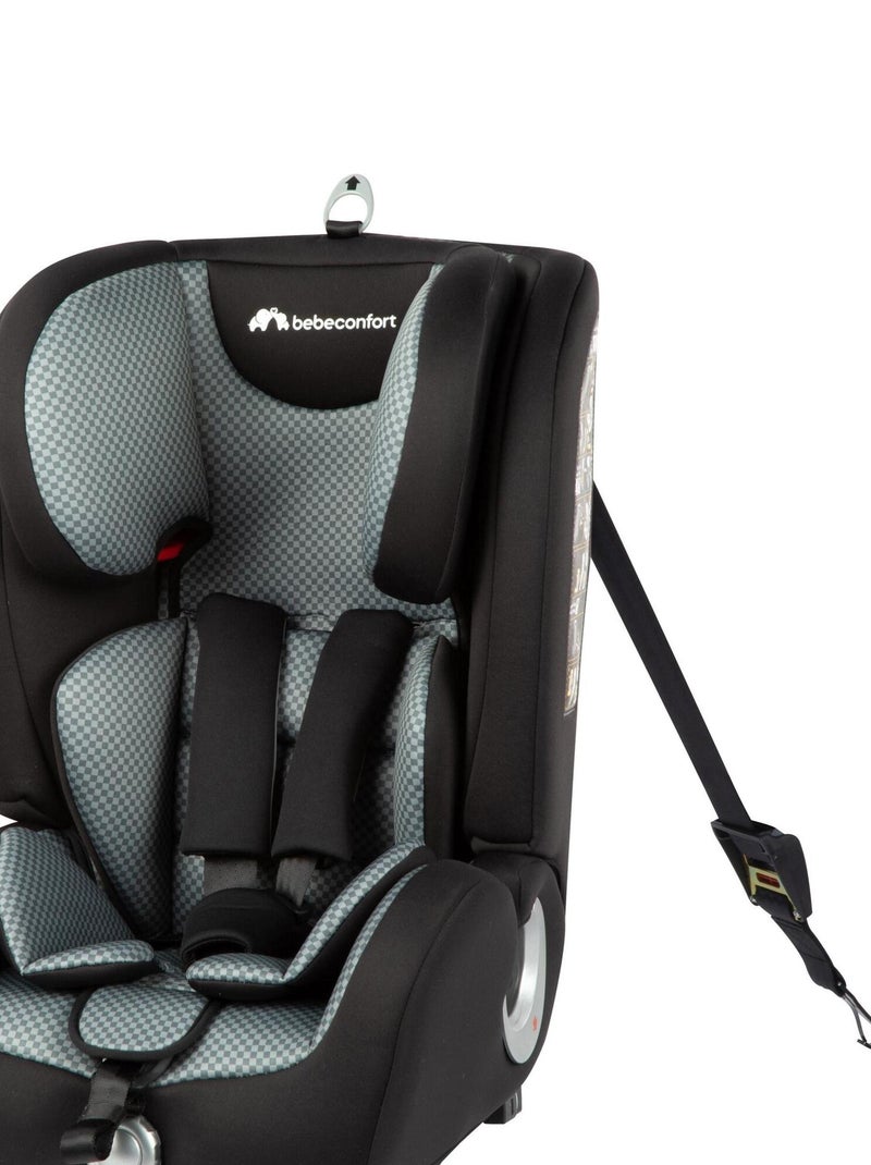 Siège auto évolutif BEBECONFORT Ever Fix, Groupe 1/2/3, Isofix avec réducteur, Pixel Grey Noir Gris - Kiabi