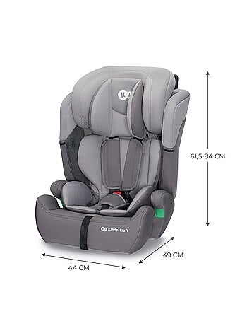 Siège auto évolutif enfant avec harnais de sécurité intégré