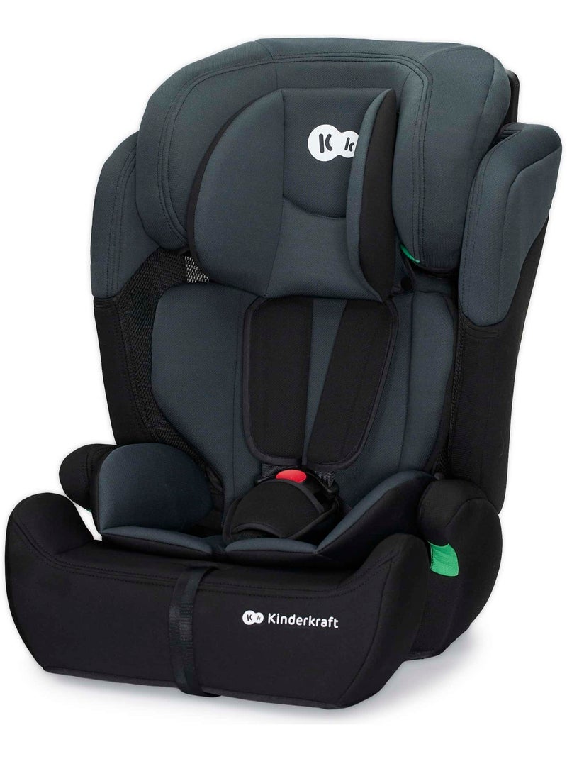 Siège auto évolutif enfant avec harnais de sécurité intégré Noir - Kiabi