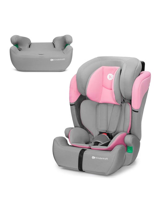 Siège auto évolutif enfant avec harnais de sécurité intégré - Kiabi