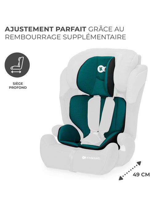 Siège auto évolutif enfant avec harnais de sécurité intégré - Kiabi