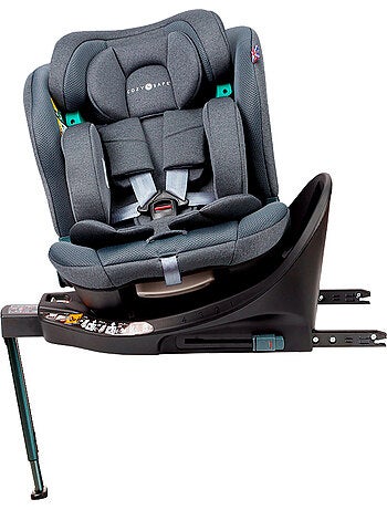 Siège Auto Évolutif Group 0 1 2 3 (40-150 cm) Isofix Pivotant iSize Cozy N Safe Standford Onyx