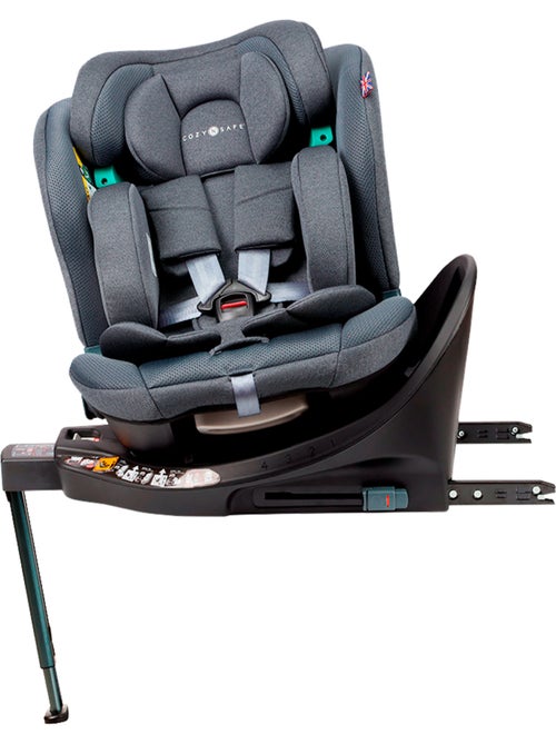 Siège Auto Évolutif (Group 0 1 2 3) 40-150 cm Isofix Pivotant iSize Cozy N Safe Standford Graphite - Kiabi Siège Auto Évolutif (Group 0 1 2 3) 40-150 cm Isofix Pivotant iSize Cozy N Safe Standford Graphite - Kiabi