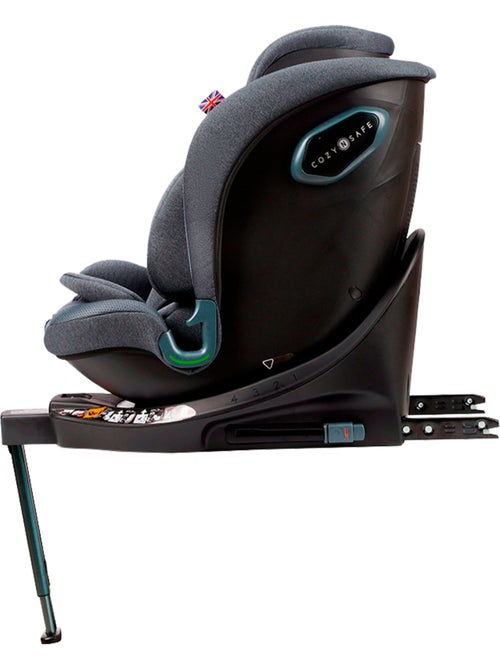 Siège Auto Évolutif (Group 0 1 2 3) 40-150 cm Isofix Pivotant iSize Cozy N Safe Standford Graphite - Kiabi Siège Auto Évolutif (Group 0 1 2 3) 40-150 cm Isofix Pivotant iSize Cozy N Safe Standford Graphite - Kiabi