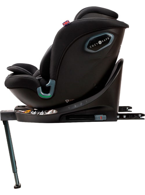 Siège Auto Évolutif Group 0 1 2 3 (40-150 cm) Isofix Pivotant iSize Cozy N Safe Standford Onyx - Kiabi Siège Auto Évolutif Group 0 1 2 3 (40-150 cm) Isofix Pivotant iSize Cozy N Safe Standford Onyx - Kiabi