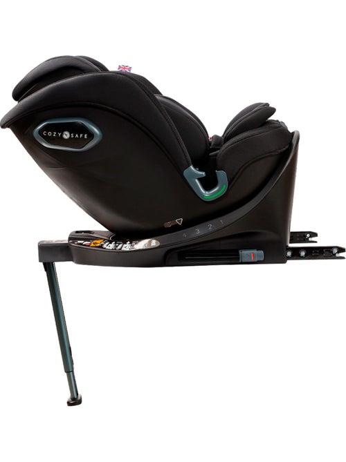 Siège Auto Évolutif Group 0 1 2 3 (40-150 cm) Isofix Pivotant iSize Cozy N Safe Standford Onyx - Kiabi Siège Auto Évolutif Group 0 1 2 3 (40-150 cm) Isofix Pivotant iSize Cozy N Safe Standford Onyx - Kiabi