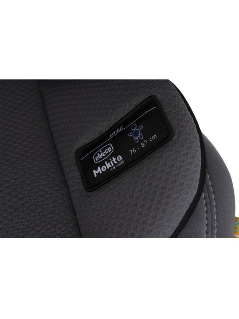 Siège auto évolutif i-size 76-150 cm groupe 1/2/3 isofix - mokita - chicco Gris Noir - Kiabi