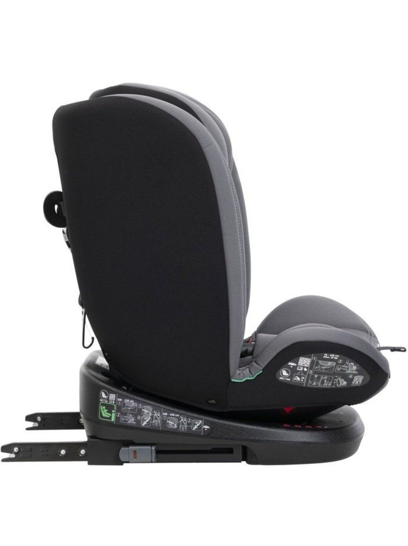 Siège auto évolutif i-size 76-150 cm groupe 1/2/3 isofix - mokita - chicco Gris Noir - Kiabi