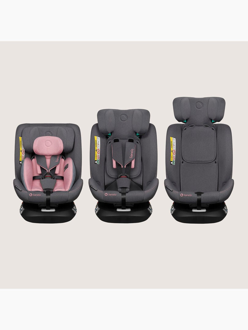 Lionelo Bastiaan I-Size Seggiolino Auto 4-in-1 Per Bambini 0-12 Anni - ISOFIX, Girevole 360°, Protezione Laterale - Foto 2