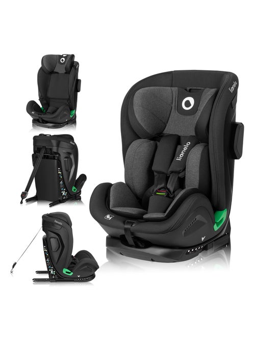 Siège auto évolutif LIONELO Harper i-Size - 76-150 cm - Groupe 1/2/3 - ISOFIX - Kiabi