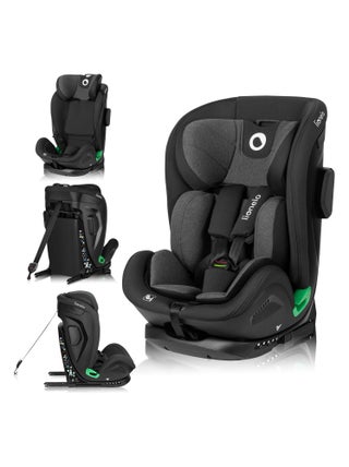 Siège auto évolutif LIONELO Harper i-Size - 76-150 cm - Groupe 1/2/3 - ISOFIX