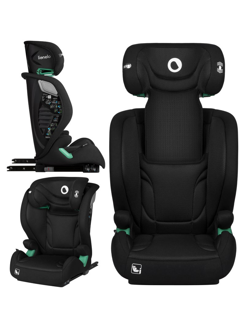 Siège-auto évolutif LIONELO Igo i-Size - Large assise - ISOFIX - 100-150 cm - Groupe 2/3 Noir - Kiabi