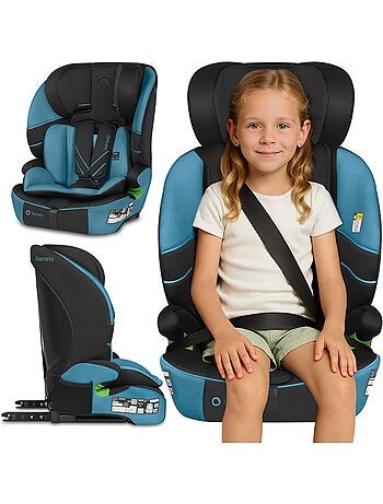 Siège auto évolutif LIONELO Levi Fix i-Size - ISOFIX - 76-150 cm - Groupe 1/2/3