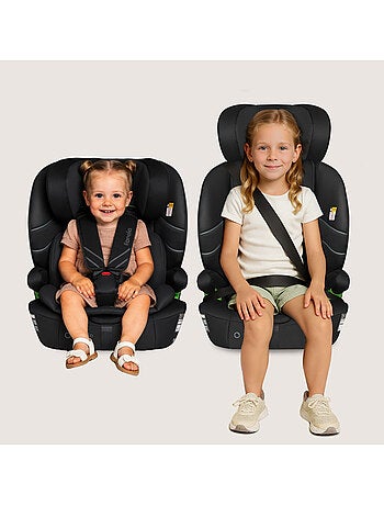 Siège auto évolutif LIONELO Levi Fix i-Size - ISOFIX - 76-150 cm - Groupe 1/2/3
