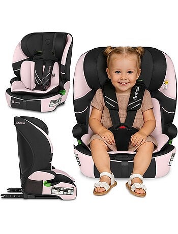 Siège auto évolutif LIONELO Levi Fix i-Size - ISOFIX - 76-150 cm - Groupe 1/2/3