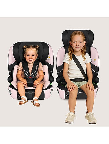 Siège auto évolutif LIONELO Levi Fix i-Size - ISOFIX - 76-150 cm - Groupe 1/2/3