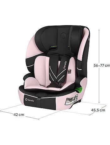 Siège auto évolutif LIONELO Levi Fix i-Size - ISOFIX - 76-150 cm - Groupe 1/2/3