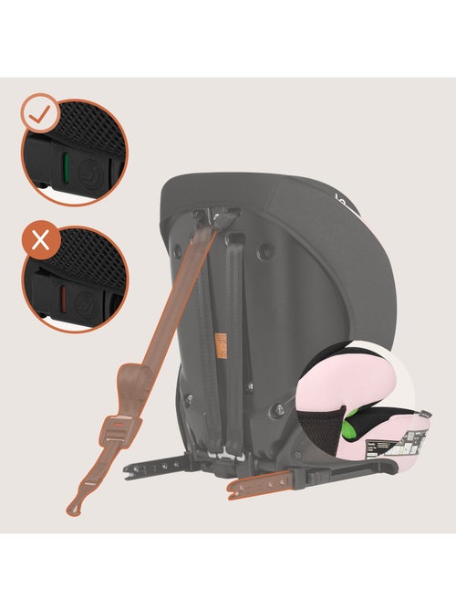 Siège auto évolutif LIONELO Levi Fix i-Size - ISOFIX - 76-150 cm - Groupe 1/2/3 - Kiabi