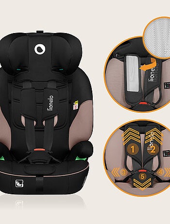Siège auto évolutif LIONELO Levi i-Size - 76-150 cm - Groupe 1/2/3