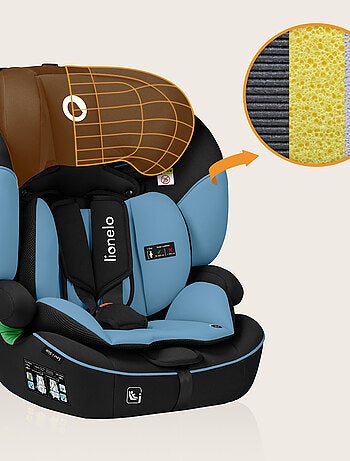 Siège auto évolutif LIONELO Levi i-Size - 76-150 cm - Groupe 1/2/3