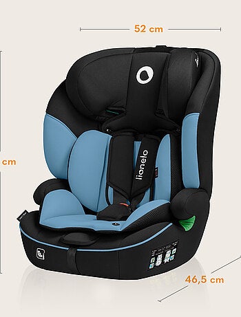 Siège auto évolutif LIONELO Levi i-Size - 76-150 cm - Groupe 1/2/3