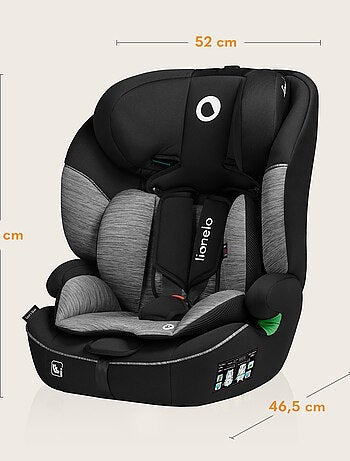 Siège auto évolutif LIONELO Levi i-Size - 76-150 cm - Groupe 1/2/3