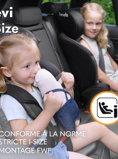 Siège auto évolutif LIONELO Levi i-Size - 76-150 cm - Groupe 1/2/3 - Kiabi