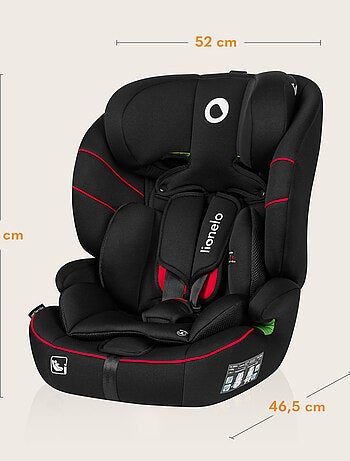 Siège auto évolutif LIONELO Levi i-Size - 76-150 cm - Groupe 1/2/3