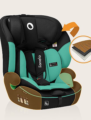 Siège auto évolutif LIONELO Levi i-Size - 76-150 cm - Groupe 1/2/3