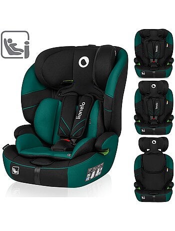 Siège auto évolutif LIONELO Levi One i-Size - 76-150 cm - Groupe 1/2/3 - Vert