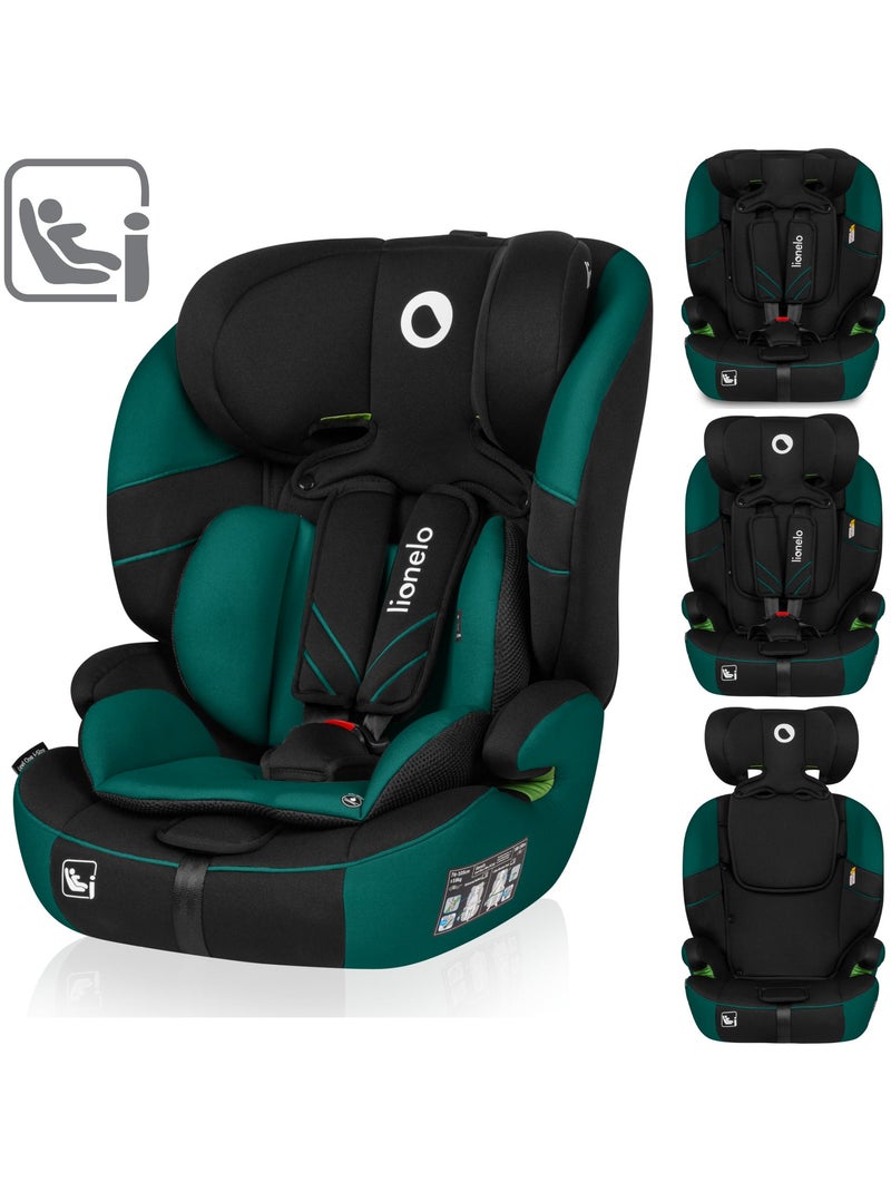 Siège auto évolutif LIONELO Levi One i-Size - 76-150 cm - Groupe 1/2/3 - Vert Vert - Kiabi