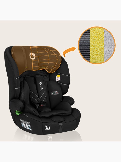 Siège auto évolutif LIONELO Levi One i-Size - 76-150 cm - Groupe 1/2/3 - Kiabi
