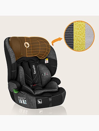 Siège auto évolutif LIONELO Levi i-Size - 76-150 cm - Groupe 1/2/3