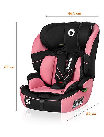 Siège auto évolutif LIONELO Levi i-Size - 76-150 cm - Groupe 1/2/3
