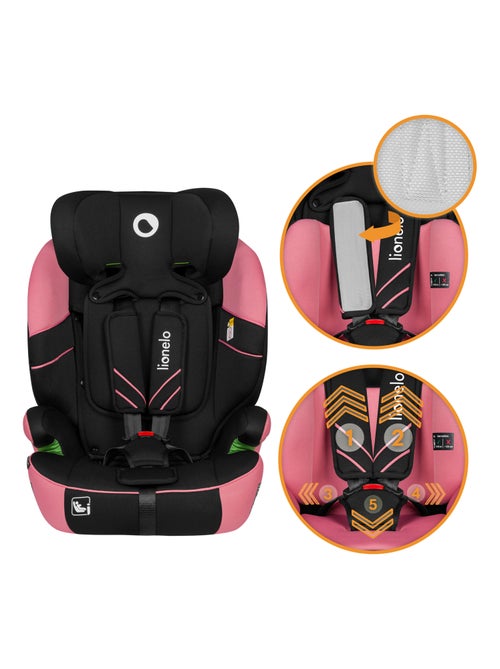 Siège auto évolutif LIONELO Levi One i-Size - 76-150 cm - Groupe 1/2/3 - Kiabi