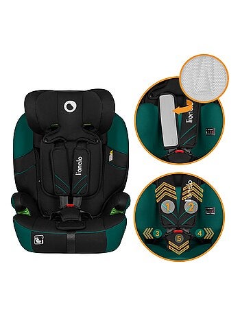 Siège auto évolutif LIONELO Levi i-Size - 76-150 cm - Groupe 1/2/3