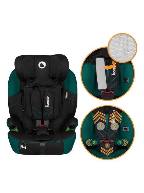 Siège auto évolutif LIONELO Levi One i-Size - 76-150 cm - Groupe 1/2/3 - Kiabi