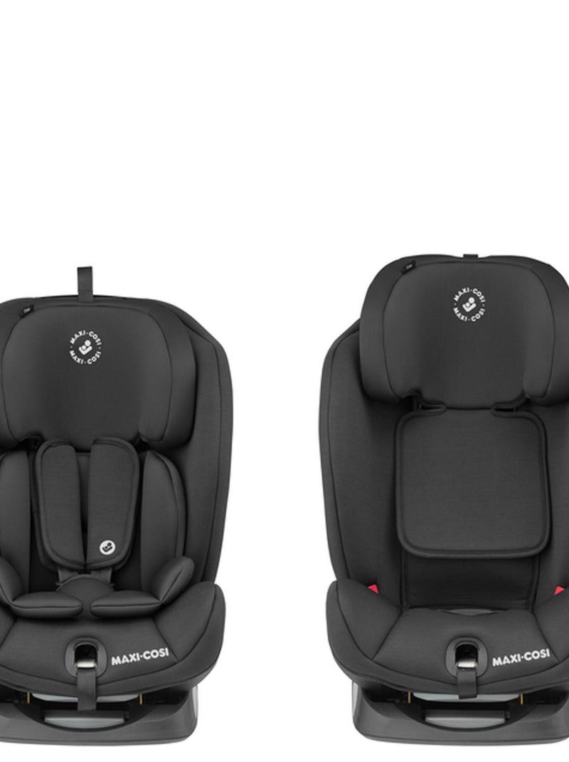 Siège auto évolutif MAXI-COSI Titan, Groupe 1/2/3, Isofix, inclinable, Basic Black Noir - Kiabi