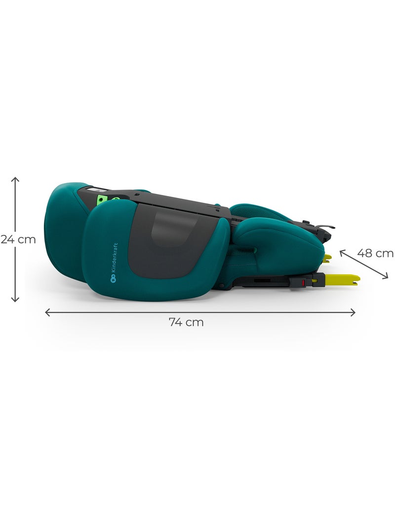 Siège auto évolutif pour enfants de 100 à 150 cm Vert - Kiabi