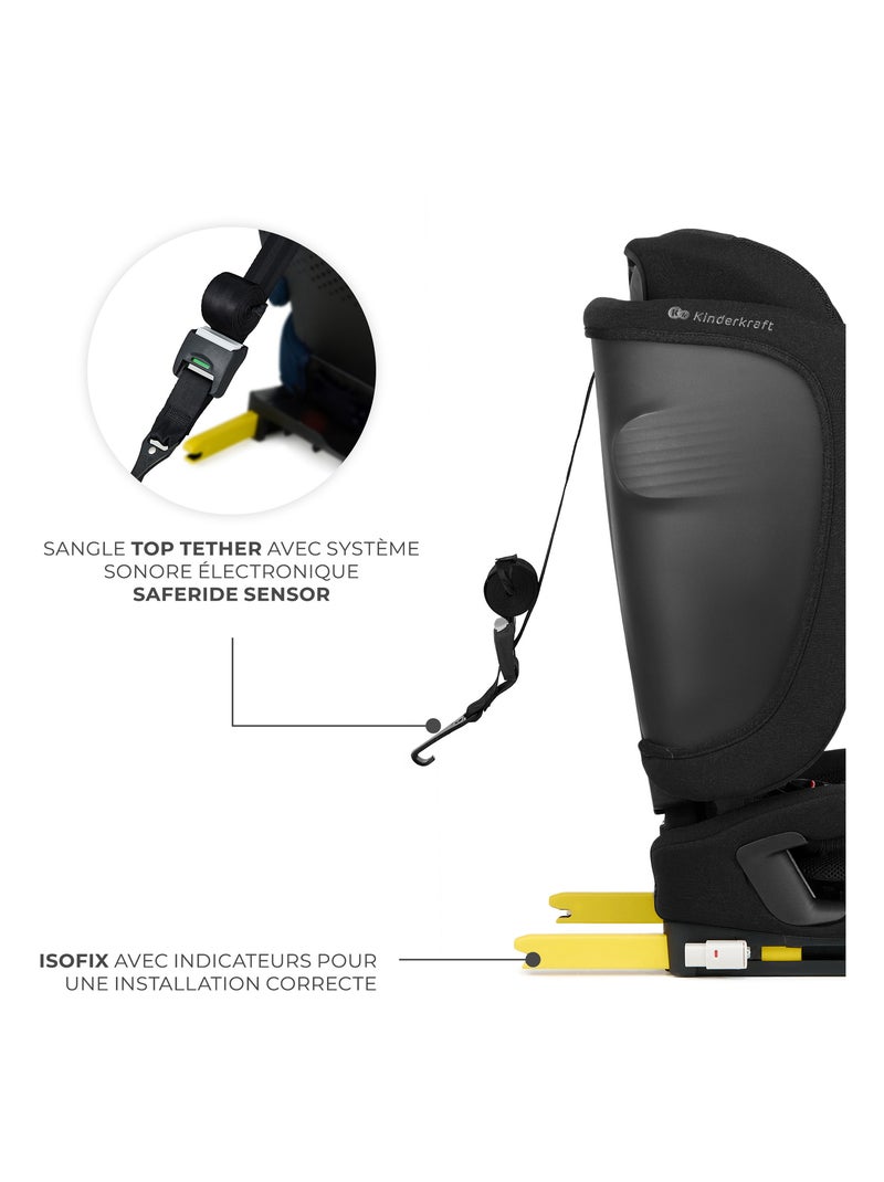 Siège auto Fix2Go i-size 76-150 cm confort Noir - Kiabi