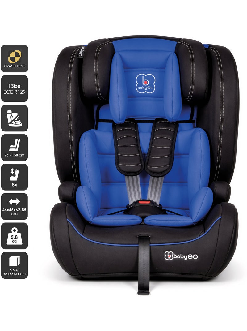 Siège auto FreeMove i-Size - BabyGO. Bleu - Kiabi