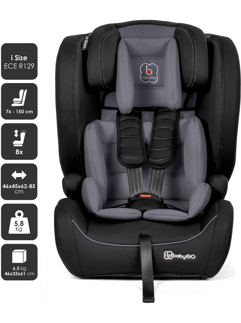 Siège auto FreeMove i-Size - BabyGO. Gris - Kiabi