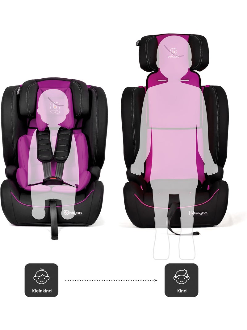 Siège auto FreeMove i-Size - BabyGO. Rose - Kiabi