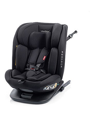 Siège auto Garaia Ifix avec Top Tether 40-150 cm Vivitta INTENSE BLACK